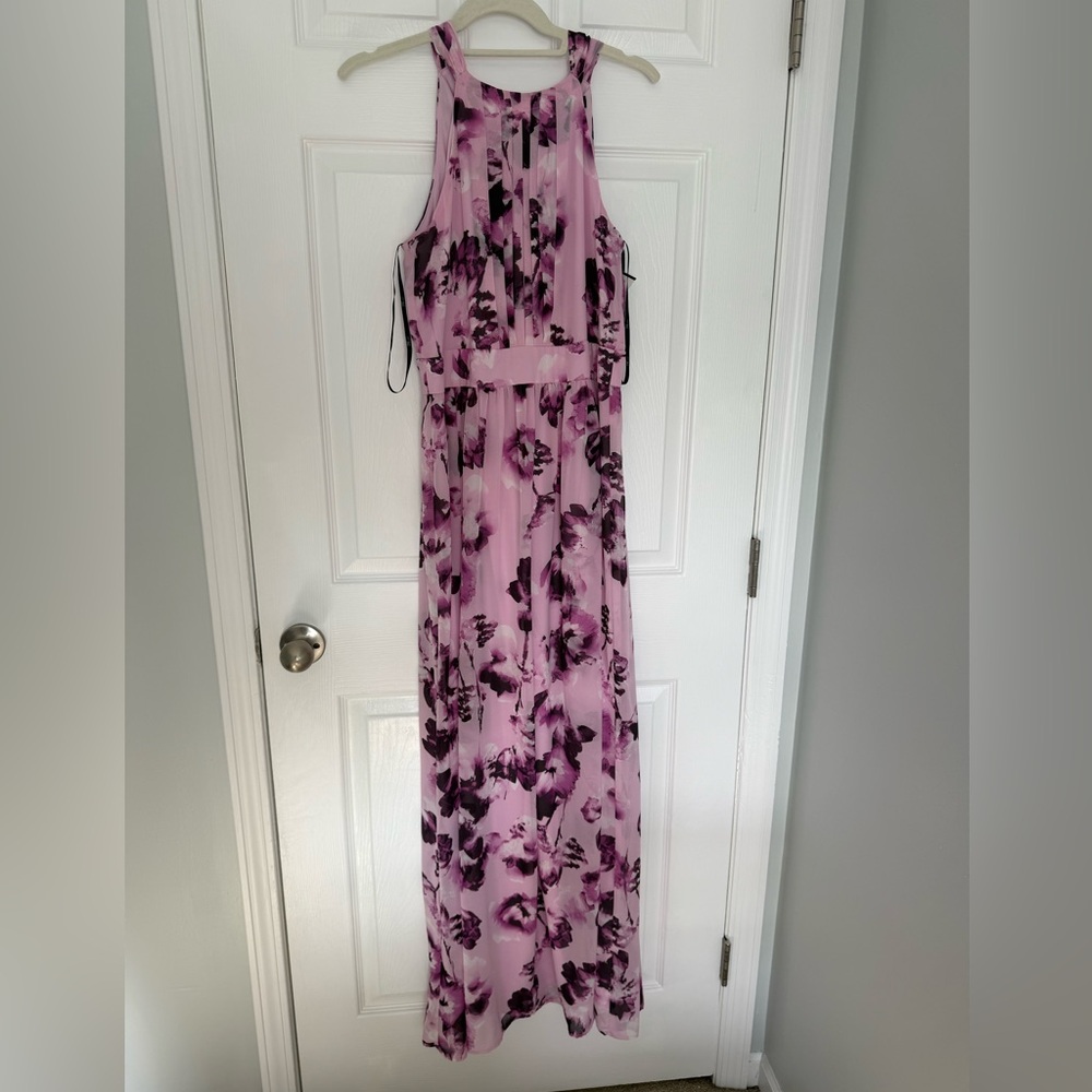 INC International Concepts Pink Floral Maxi Dress